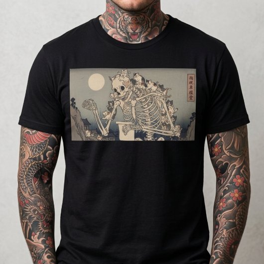 T-shirt Tapis de souris inspiré de l'Ukiyo-e – JAPON drama