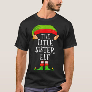 T-shirt Tapis de sweater de petite soeur lutin de Noël de