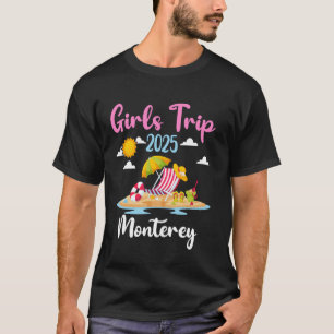 T-shirt Tapis de voyage d'été 2025 pour filles à Monterey