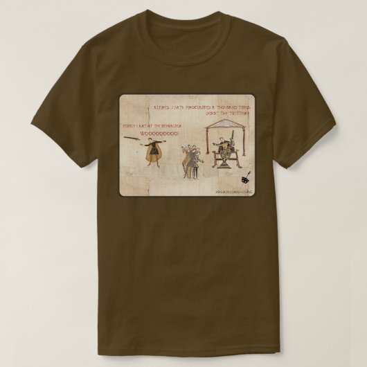 T-shirt Tapisserie de Bayeux Skywalker (Design devant)