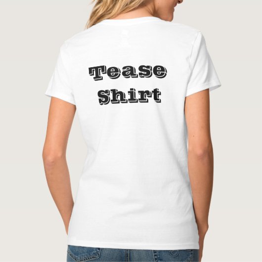 T-shirt Taquinez la chemise (Dos)