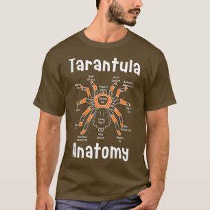 T-shirt Tarantula Anatomie Funny Spider