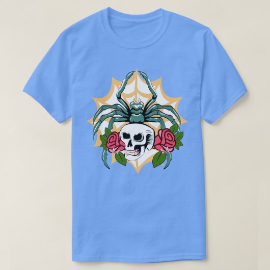 T-shirt Tarantula au crâne (Design devant)