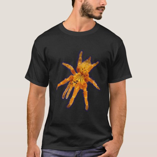 T-shirt Tarantula Orange Baboon (Devant)