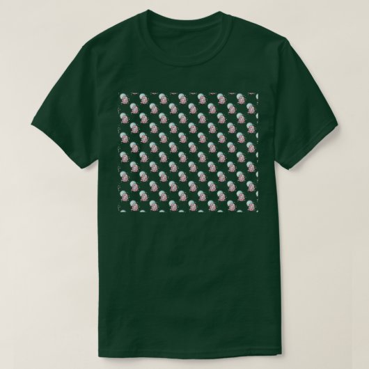 T-shirt Tardigrade dans l'espace Motif blanc (Design devant)
