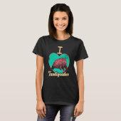 T-shirt Tardigrade Eau Ours Moss Piglet Micro Animal Love (Devant entier)