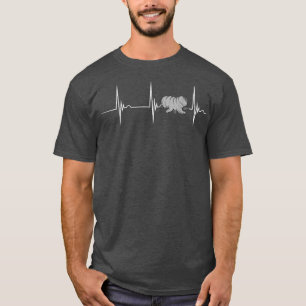 T-shirt Tardigrade Heartbeat EKG Pulse Water Bear Science