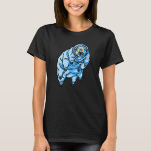 T-shirt Tardigrade Ours d'eau Bleu Redneck Tardigrade