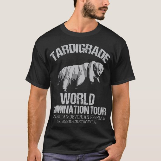 T-shirt Tardigrade Ours d'eau Oursin de mousse (32) (Devant)