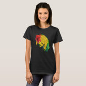 T-shirt Tardigrade Ours d'eau Ourson de mousse Micro Anima (Devant entier)