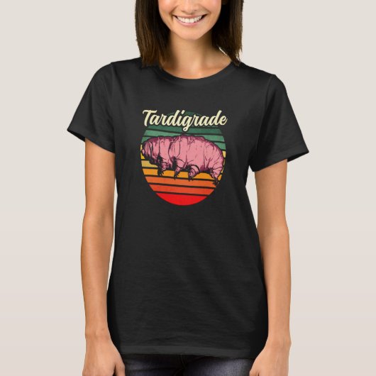 T-shirt Tardigrade Ours d'eau Ourson de mousse Micro Anima (Devant)