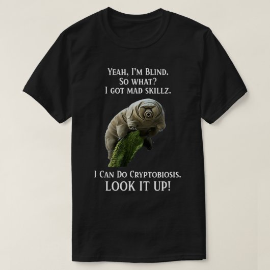 T-shirt Tardigrade Ours d'eau science Biologie Cadeau (Design devant)