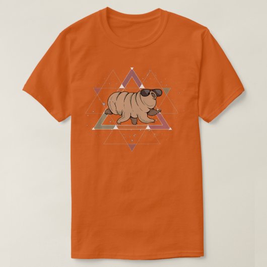 T-shirt Tardigrade Space Science Water Oear Lover Microbio (Design devant)