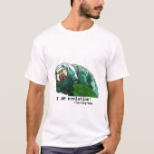 T-shirt Tardigrade (texte noir) (Devant)