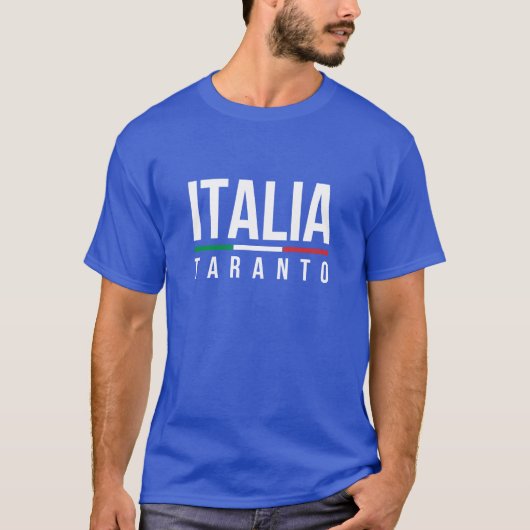 T-shirt Tarente Italie (Devant)
