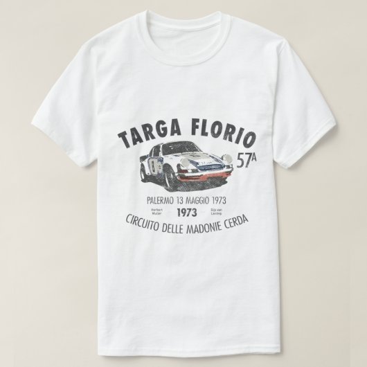 T-shirt Targa Florio 1973 Premium (Design devant)