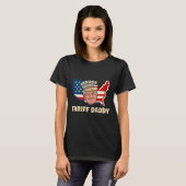 T-shirt Tarif Daddy Funny Trump (Devant entier)