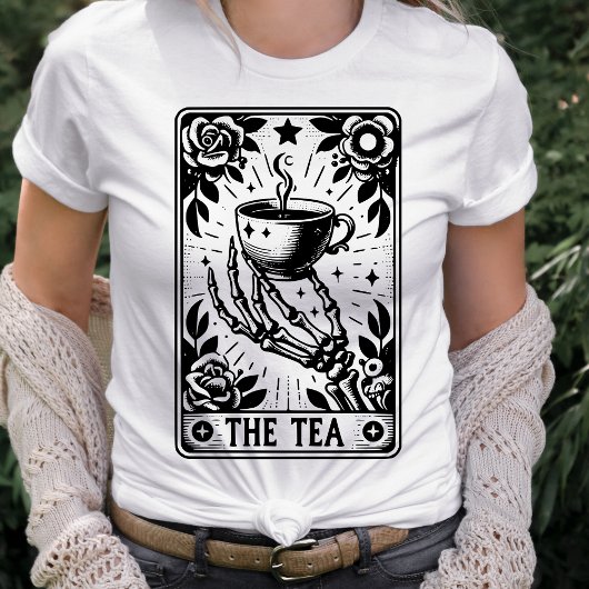 T-shirt Tarot à boire du thé