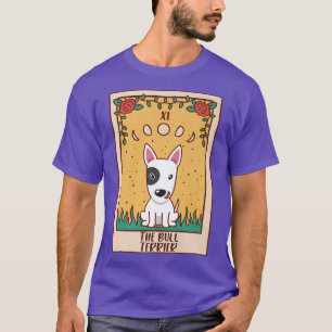 T-shirt Tarot Card Occult Magic Occultism Dog Bull Terrie