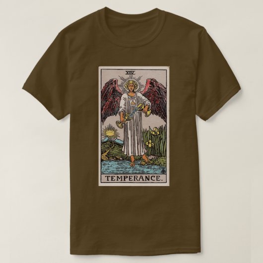 T-shirt Tarot de température (Design devant)