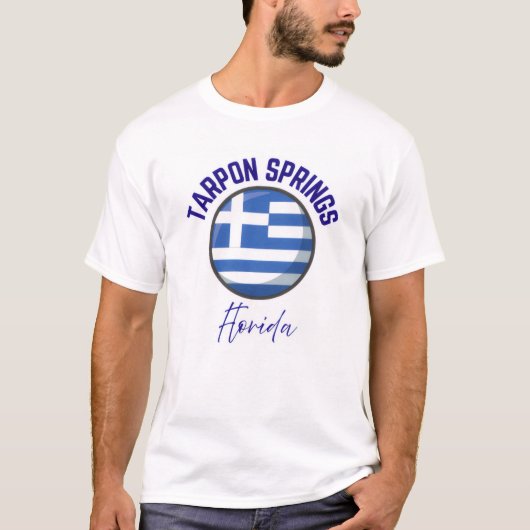 T-shirt Tarpon Springs Floride (Devant)