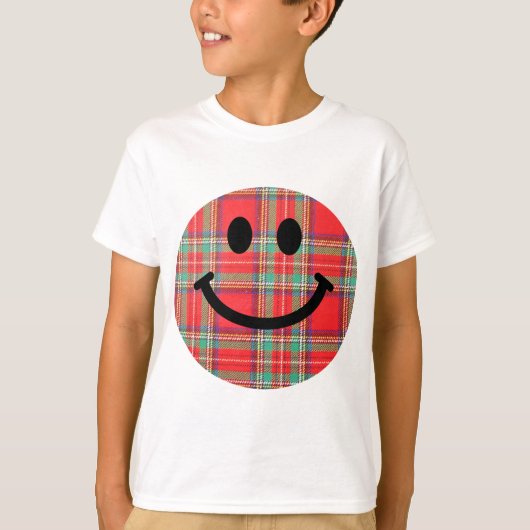 T-shirt Tartan écossais (Devant)