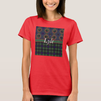 T-shirt Tartan écossais de kilt de plaid de clan de Lyle