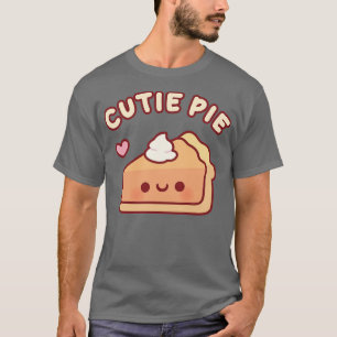 T-shirt Tarte à tarte Citrouille mignonne