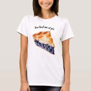 T-shirt Tarte aux myrtilles