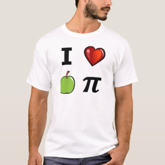 T-shirt Tarte aux pommes complètement