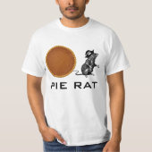 T-shirt Tarte Citrouille à tarte (Devant)