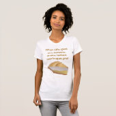 T-shirt Tarte de meringue de citron (Devant entier)