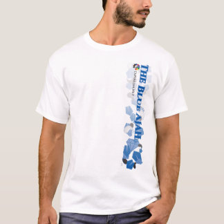 T-shirt TarValon.Net Pennants rayés bleus