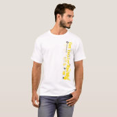 T-shirt TarValon.Net Pennants rayés Jaunes (Devant entier)