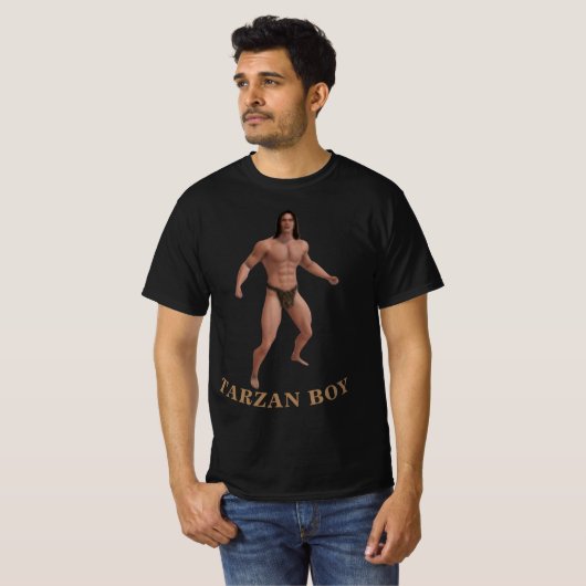 T-shirt TARZAN GARÇON (Devant entier)