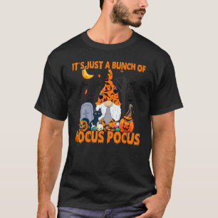 T-shirt Tas de Gnome de Citrouille de Hocus Pocus Chauves-