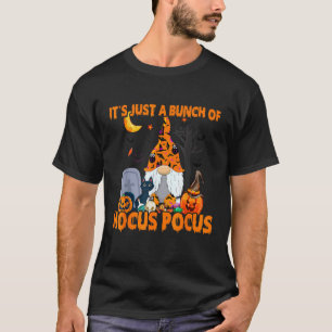 T-shirt Tas De Hocus Pocus Gnome De Citrouille Chauves-Sou