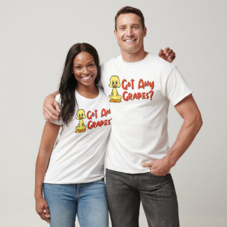 T-shirt T'as Des Raisins La Chanson Du Canard