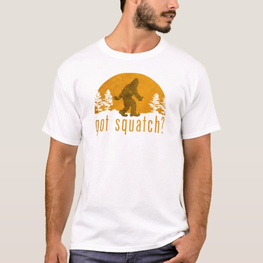 T-shirt T'as eu Squatch ? Vintage (Devant)