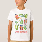 T-shirt T'AS Kimchi ? Aquarelle amusante épicée (Devant)