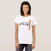 T-shirt T'As Une Chemise D'Attitude (Devant entier)