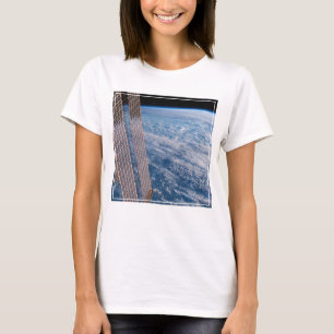 T-shirt Tasman Et Mer De Corail Recouvertes De Nuages.
