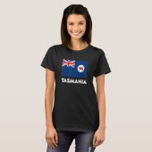 T-shirt Tasmania Flag (Devant entier)