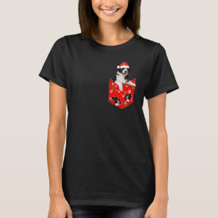 T-shirt Tasque de Noël Border Collie pour Border Collie