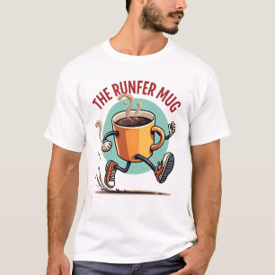 T-shirt Tasse à café de course énergisante Le Mug Runfer
