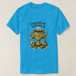 T-shirt Tasse à café en forme de trophée vapeur avec petit