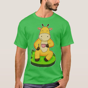 T-shirt Tasse à café Girafe