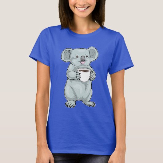 T-shirt Tasse à café Koala (Devant)