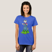 T-shirt Tasse à café Meerkat (Devant entier)