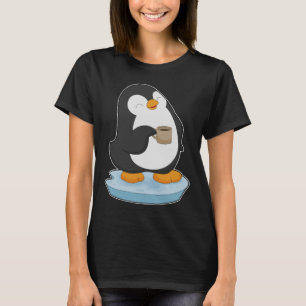 T-shirt Tasse à café Pingouin